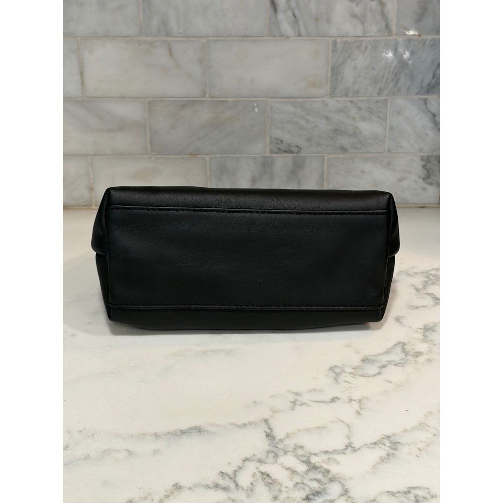 Longchamp Le Pliage Cuir Black Leather Clutch - Picture 8 of 14